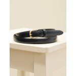 Ceinture fine cuir femme