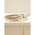 Ceinture fine cuir femme