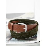 Ceinture homme sangle tresse