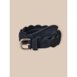 Ceinture tresse en cuir fille
