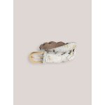 Ceinture tress�e en cuir fille