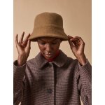 Chapeau cloche en laine femme