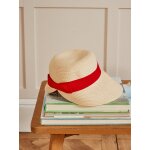 Chapeau cloche paille femme