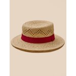 Chapeau de paille ajour� femme