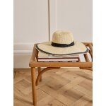 Chapeau de paille capeline femme