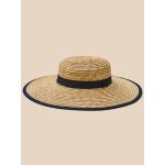 Chapeau de paille capeline femme