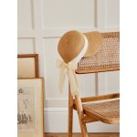Chapeau de paille cloche femme