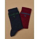 Les chaussettes femme lot de 2 - cyrillus x les 3 tricoteurs