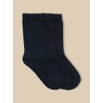 Chaussettes unies par lot de 3 gar�on