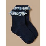 Chaussettes volants tissu liberty b�b�