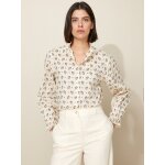 Chemise col volant� femme imprim� molly