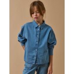 Chemise en denim light fille