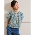 Chemise fille en tissu liberty
