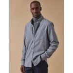 Chemise flanelle pied - de - puce homme coupe contemporaine