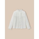 Chemise avec froufrou fille