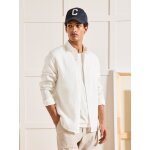 Chemise lin uni regular fit homme