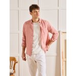 Chemise lin uni regular fit homme