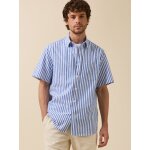 Chemise manches courtes homme coupe contemporaine