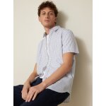 Chemise manches courtes regular fit homme popeline carreaux