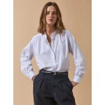 Chemise oxford col lavallire femme coton biologique