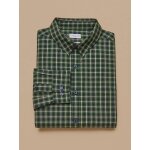 Chemise popeline carreaux homme - coupe ajust�e