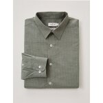 Chemise popeline fines rayures regular fit homme