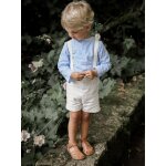 Chemise ray�e en lin et coton b�b�