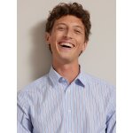 Chemise rayures tricolores slim fit homme