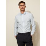 Chemise rayures tricolores slim fit homme