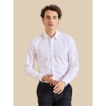 Chemise slim fit homme popeline unie easy care