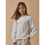Chemise trousseau fille gaze de coton