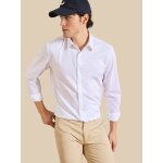 Chemise unie coton twill regular fit homme non iron