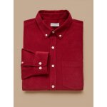 Chemise velours homme coupe contemporaine