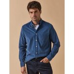 Chemise velours homme coupe contemporaine