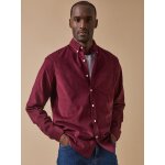 Chemise velours homme coupe contemporaine