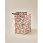 Corbeille en papier hexagonale