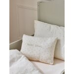 Coussin  mon coeur  en gaze de coton hirondelles