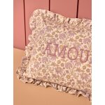Coussin volant� en gaze de coton