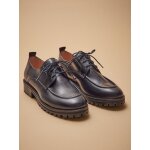 Derbies laces cuir femme