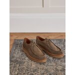 Derbies lacets crote de cuir homme