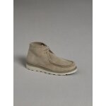 Derby garon en cuir velours