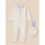 Dors - bien b�b� en velours et son doudou