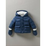 Doudoune chaude bb avec moufles
