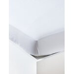 Drap - housse uni lin lav  cocoon