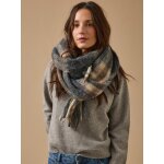 �charpe carreaux femme