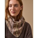 �charpe triangle jacquard adulte