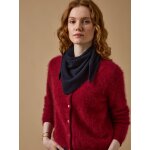 �charpe triangle laine unie adulte