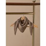 �charpe triangle laine unie adulte
