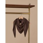 �charpe triangle maille bross�e femme