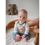 Ensemble bb - coton biologique et laine